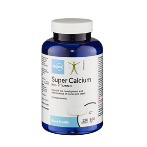 bottle of atoma super calcium