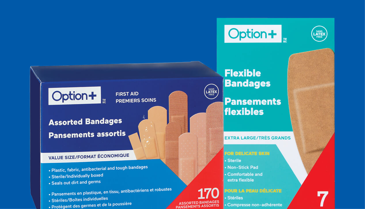 Produits pour blessures mineures