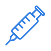 Syringe for vaccination